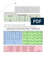 Data Analysis: Problem