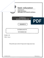 Mathematics P2 Grade 10 Nov 2018 Eng