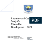 Literature and Case Study On Mixed-Use Development 2021