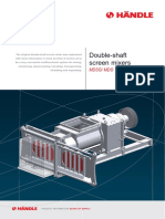 Double-Shaft Screen Mixers: MDSG/ MDG