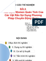 Thí nghiệm VẬT LÝ - Bài 4