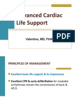 Advanced Cardiac Life Support: Valentina, MD, FIHA