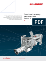 Combined De-Airing Extrusion Units Futura II: Produktinformation