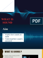 What Is Sound: By: Mr. Yudi