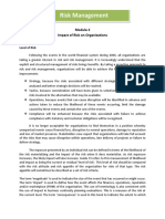 Risk MGT - Module 2 - Impact of Risk On Organizations - PDF