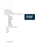 Pharmaceutical Dosage Forms