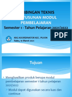 Materi Bimtek Penyusunan Modul