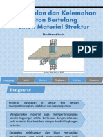 1.3 Keunggulan Dan Kelemahan Beton Bertulang Untuk Material Struktur