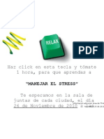 Capacitación Manejo Del Stress 26 Nov 2010