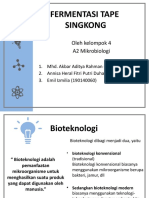 FERMENTASI TAPE Kelompok 4