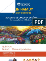 PPT - Clase 12 Quechua