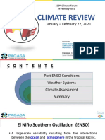 CLIMATE REVIEW JAN-FEB2021 PAGASA