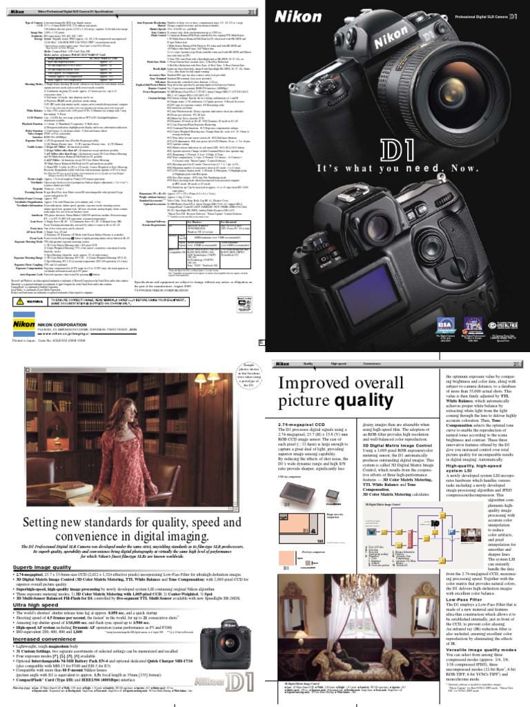 It's What You Need. Now | PDF | Autofocus | Digital Single Lens Reflex ...