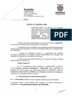 Edital N° 025-2021-GRE Alteração Do Modo de Apresentação Da Prova Didática e Altera As Datas Do Cronograma