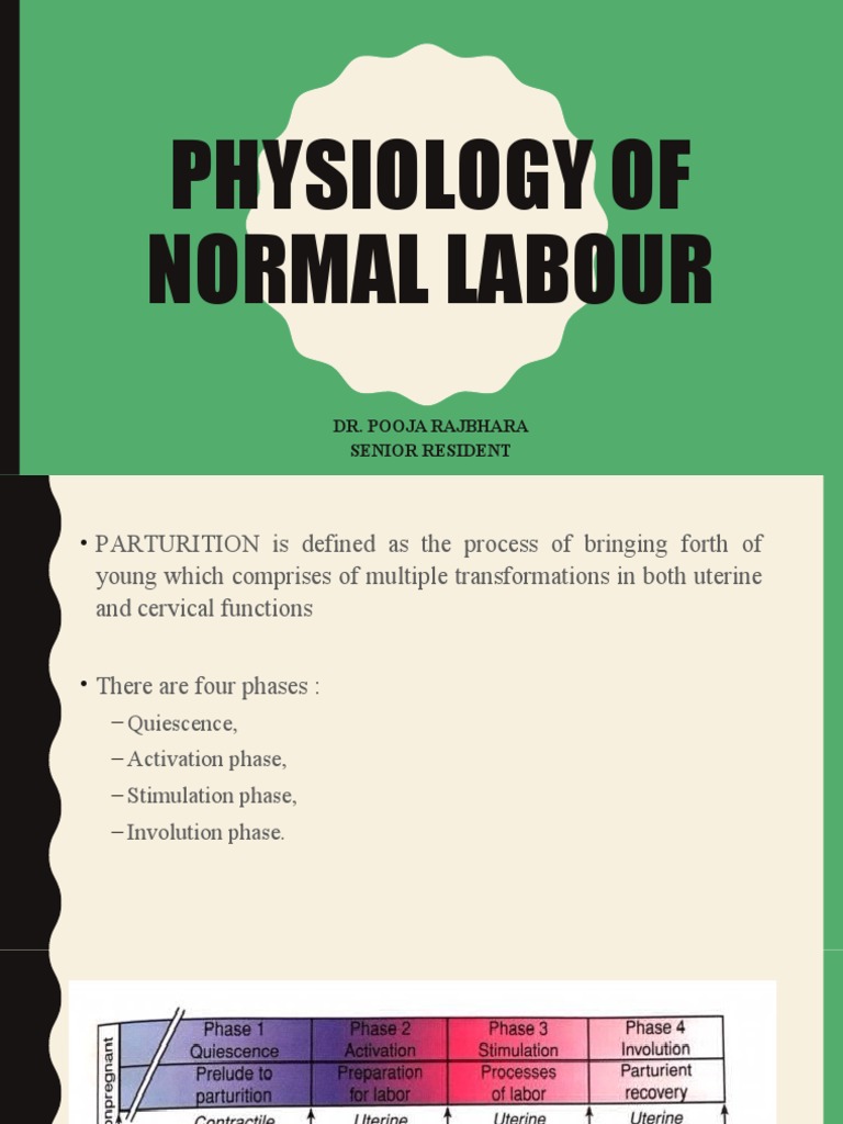 Physiology Of Normal Labour Pdf Uterus Childbirth