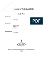 Forward Kinematics of Rhino xr3