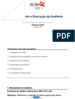 Planeamento de Auditoria