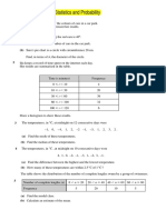 Ws Statistics and Probability