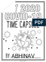 My 2020 COVID Time Capsule