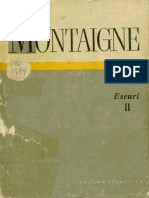 Michel de Montaigne - Eseuri. 2-Editura Științifică (1971)