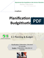 GESTION FINANCIERE - PLANIFICATION Et BUDGETISATION - Oct 2015