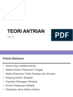 TEORI ANTRIAN MENINGKATKAN LAYANAN PELANGGAN