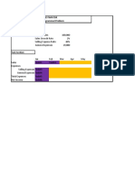 Estimator Preprogrammed Problem Sales and Expenses Formulas