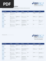 Asics Trainingplans Sub-4.00