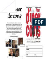 Dossier LE DINER DES CONS