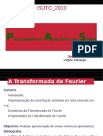 Aula #10-Transformada de Fourier