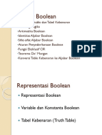 Representasi Boolean