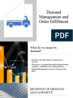 Demand Management and Order Fulfillment