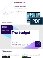 The Budget