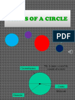 Basic Parts of A Circle