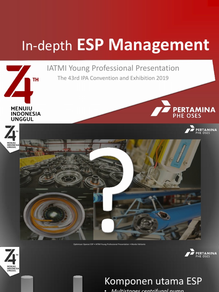 ESP Optimization at IPA 2019 | PDF | Fuel Production | Petroleum