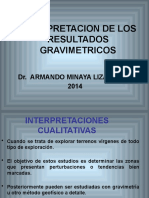 Interpretacion de Los Resultados Gravimetricos