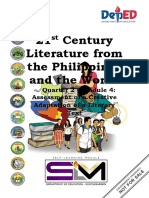 21st Century Literature q2 - Module - 4