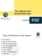 Chapter03 - The Internet and World Wide Web