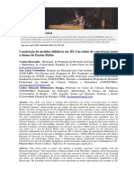 Construção de Modelos Didáticos em 3D: Um Relato de Experiência Junto A Alunos Do Ensino Médio