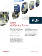 Sabre AirCentre Airport Profile
