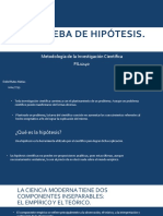 Presentacion Sobre La Prueba de Hipotesis