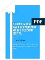 7 Dicas Importantes para Ter Sucesso No Seu Negócio Digital