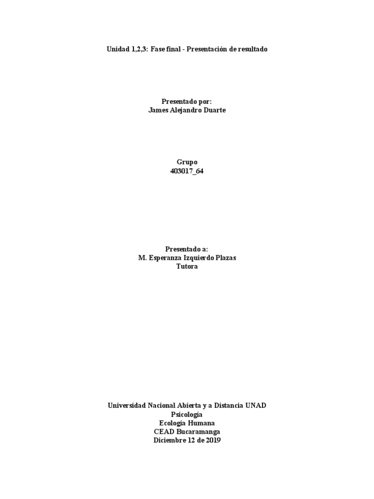 Fase Final James-Duarte | PDF