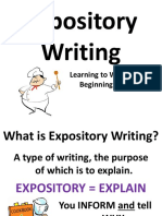 Expository Writing