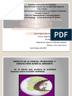 Impacto de La Ciencia y Tecnologia en El Medio Ambiente