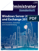 IT-Administrator Sonderheft - Windwos Server Und Exchange 2019