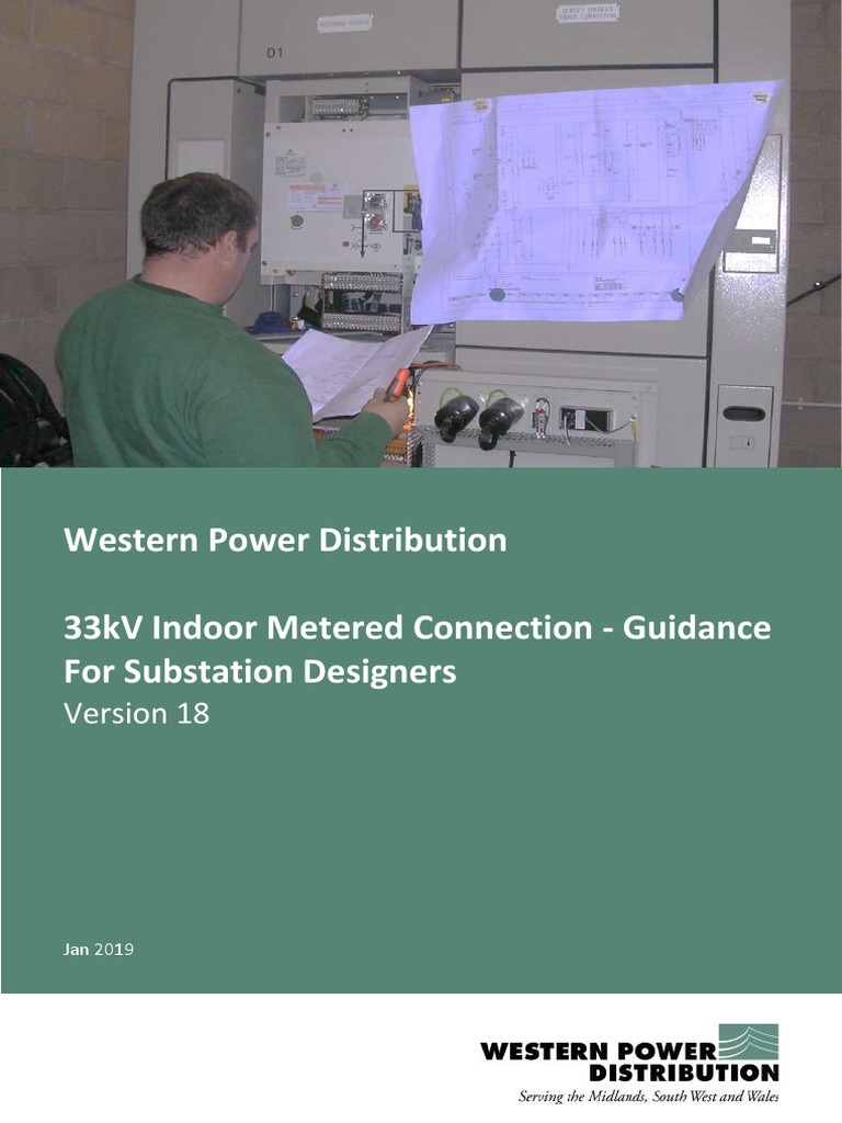 33kV Indoor Connection Guide - Version 18 | PDF | Electrical Substation ...