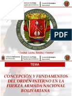 Orden Interno Venezuela Defensa