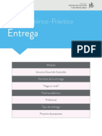 Entregas DESARROLLO SOSTENIBLE