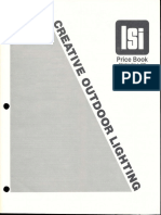 LSI Outdoor Lighting Price Book 1981